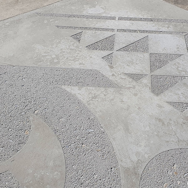 homestead-construction-precast-concrete-sand-blasted-pattern