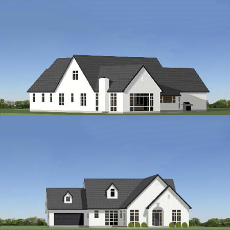 Homestead Construction renders of architectural house Lower Hutt