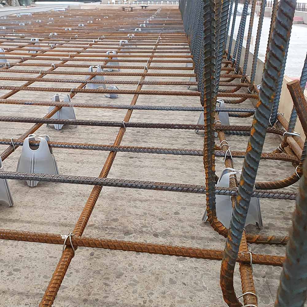 Homestead Construction precast panel ready to pour at Levin factory